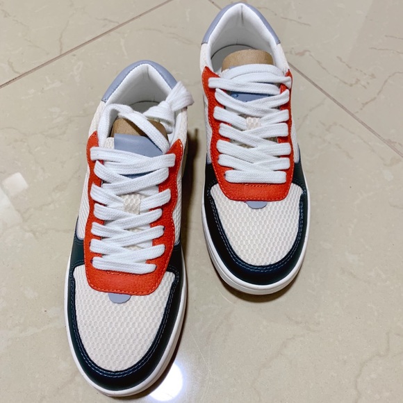 Madewell - Court Sneakers In Leather And Mesh - Picture 3 of 3